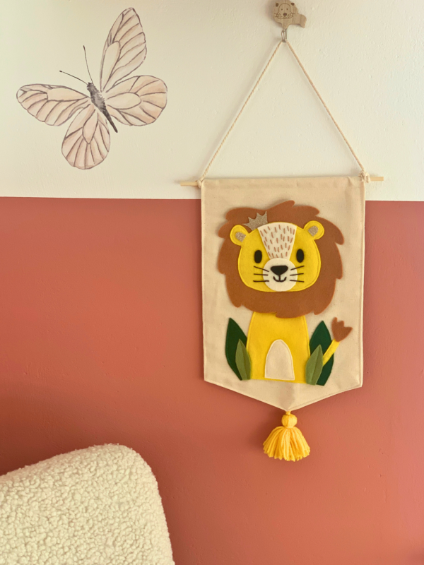 leeuw muur Wandhanger Leeuw