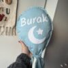 3ad213c2-5299-417c-8bcb-2853462370ea Lichtblauwe Casual Naamballon
